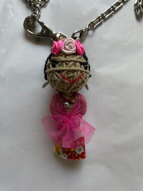 Unique FRIDA KAHLO Folk Art NECKLACE O/S